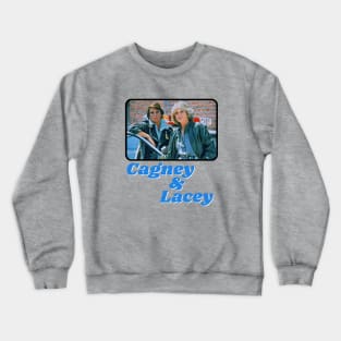 Cagney and Lacey Character Pose Crewneck Sweatshirt